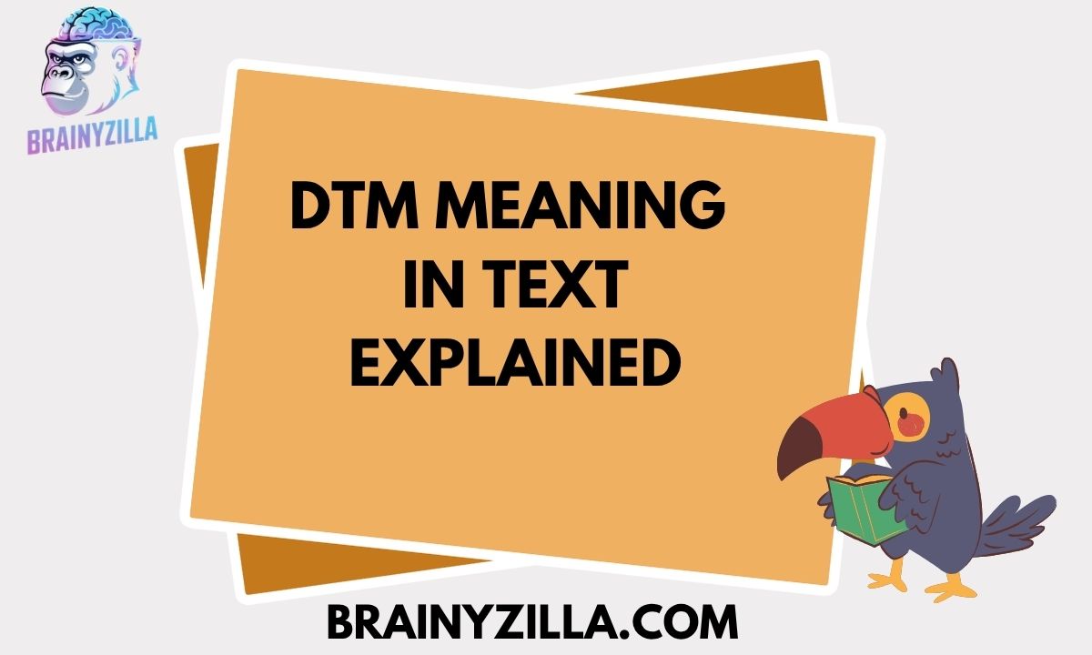 DTM Meaning in Text Explained Simply With Examples and Usage