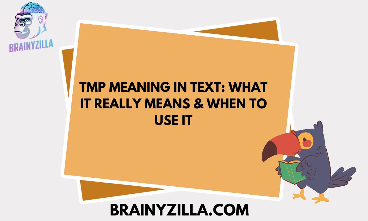 TMP Meaning in Text: What It Really Means & When to Use It